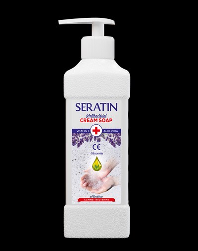 Seratin Antibacterial Soap 500 mL Front (Seratin 500ml Soap Front)